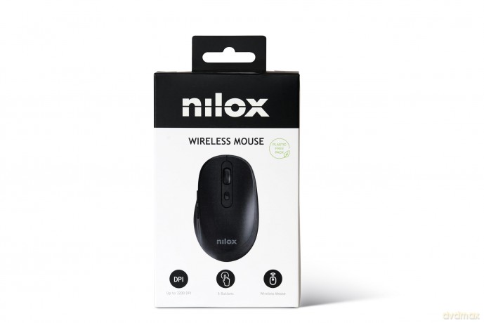 Mouse Wireless Black 3200 Dpi