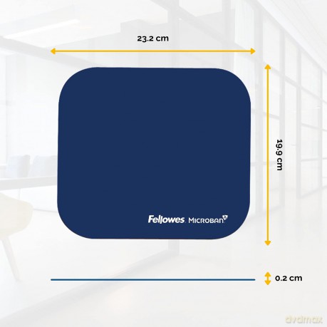 Mousepad Microban Blu