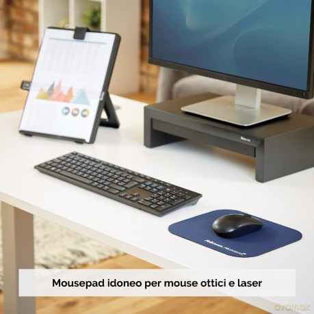 Mousepad Microban Blu