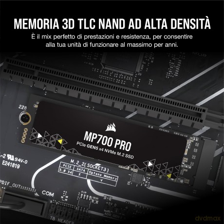 Mp700 Pro 4tb Gen. 5 X4 Ssd (No Hs)