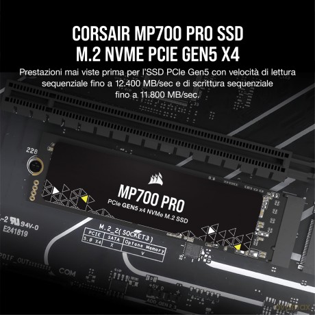 Mp700 Pro 4tb Gen. 5 X4 Ssd (No Hs)