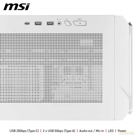 Mpg Velox 300r Airflow Pz White