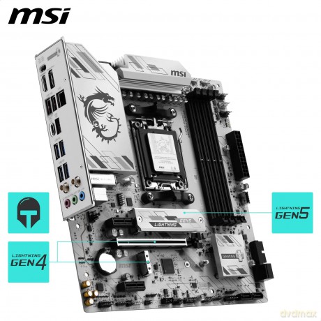 Msi B850m Gaming Plus Wifi6e B850,Am5,Matx,Ddr5