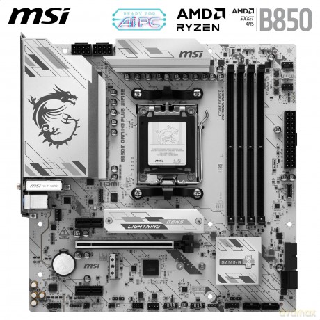 Msi B850m Gaming Plus Wifi6e B850,Am5,Matx,Ddr5