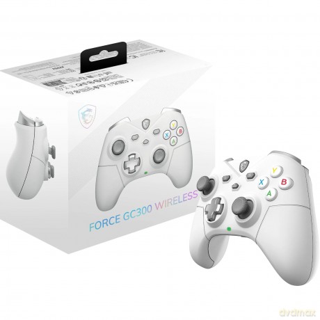 Msi Force Gc300 W White Gamecontroller Wireless