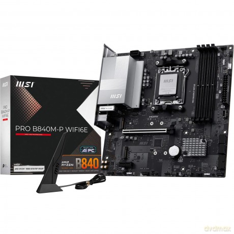 Msi Pro B840m-P Wifi6e B840,Am5,Matx,Ddr5