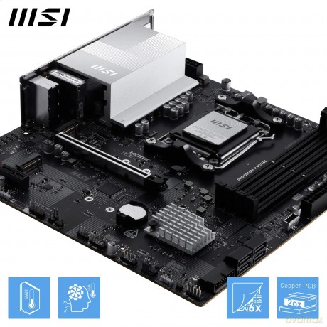 Msi Pro B840m-P Wifi6e B840,Am5,Matx,Ddr5