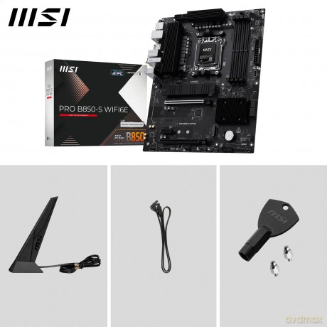 Msi Pro B850-S Wifi6e B850,Am5,Atx,Ddr5