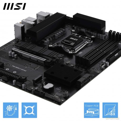 Msi Pro B850-S Wifi6e B850,Am5,Atx,Ddr5