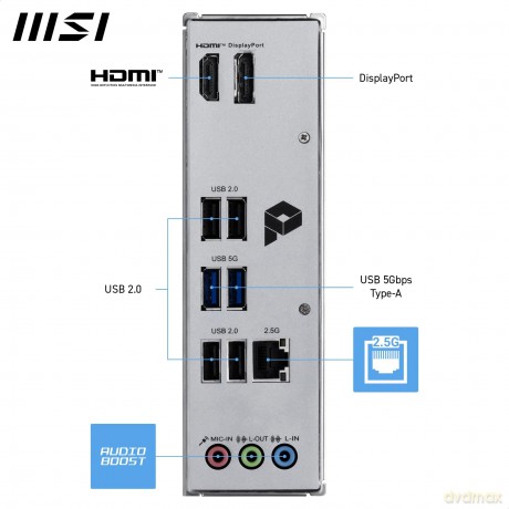 Msi Pro H810m-B (H810,S1851,M