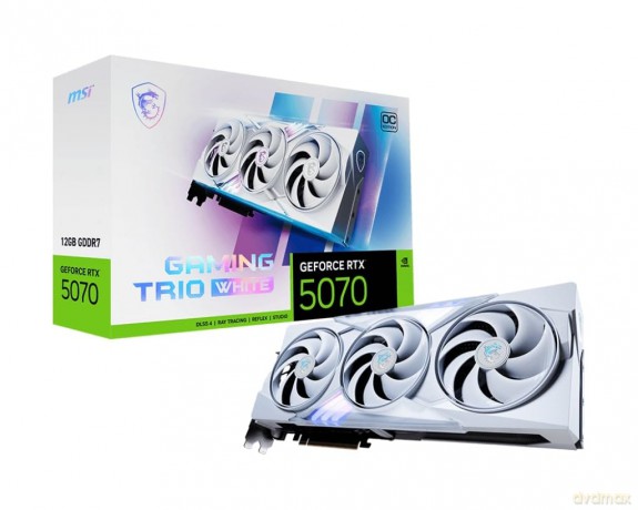 Msi Rtx5070 Gaming Trio Oc White 12gb Gddr Hdmi 3x