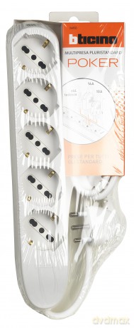 Multip Poker-5 Prese P40 Bianco