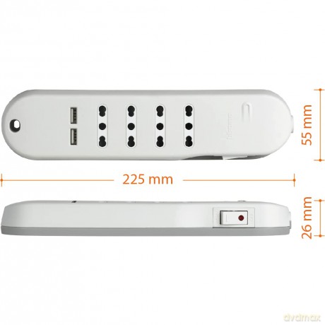 Multip Sl 4 10/16a 2 Usb-Intsafe B