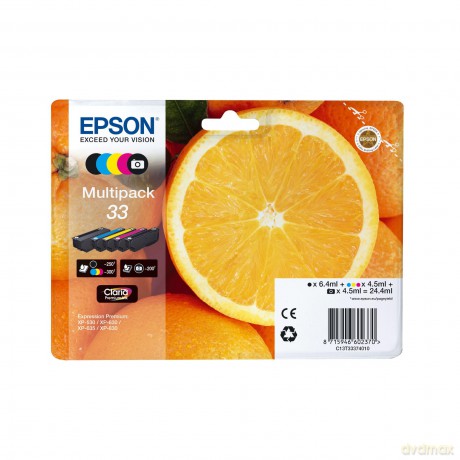 Multipack 33 Arancia N.5 Colori