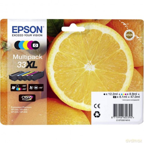 Multipack 33xl Arancia N.5 Colori