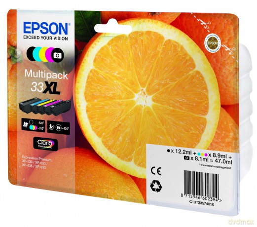 Multipack 33xl Arancia N.5 Colori