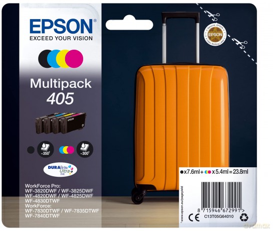 Multipack 4 Colori 405 Durabrite