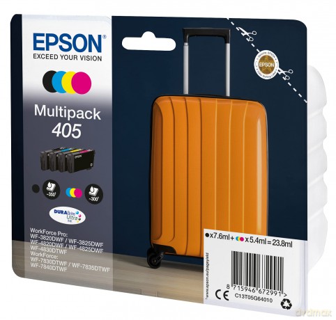 Multipack 4 Colori 405 Durabrite