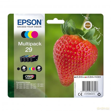 Multipack 4-Col.29 Home Ink