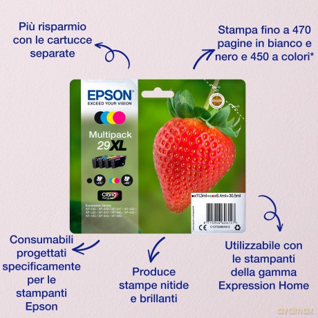 Multipack 4-Col.29 Home Ink