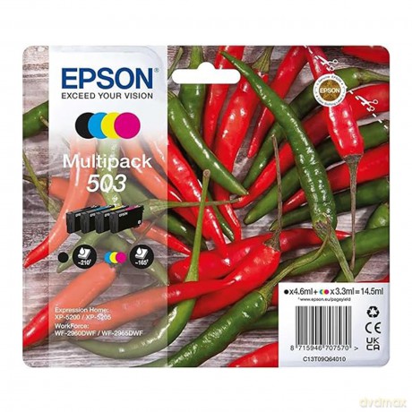 Multipack 4-Colours 503 Ink