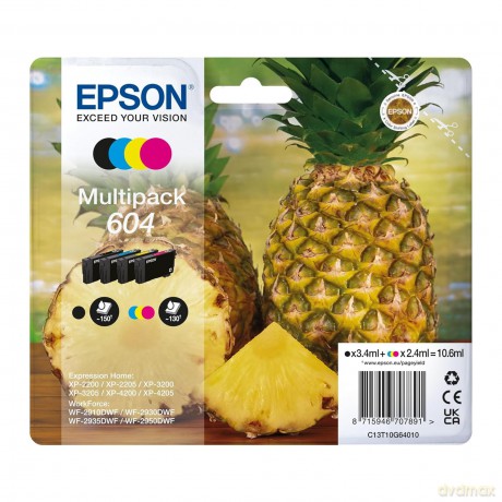 Multipack 4-Colours 604 Easymail