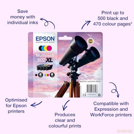 Multipack Binocolo 502xl 4 Colori