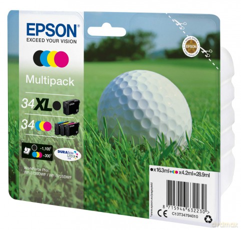 Multipack K Xl Cmy 34 Pallina
