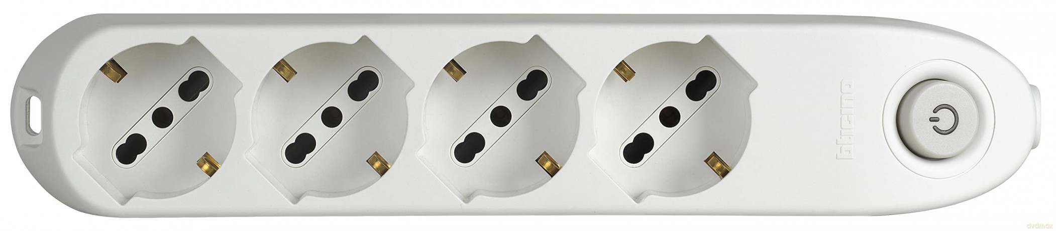 Multipresa Poker-4 P40, Int Bianco