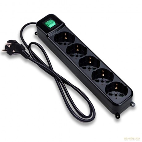 Multipresa Schuko 5 Uscite