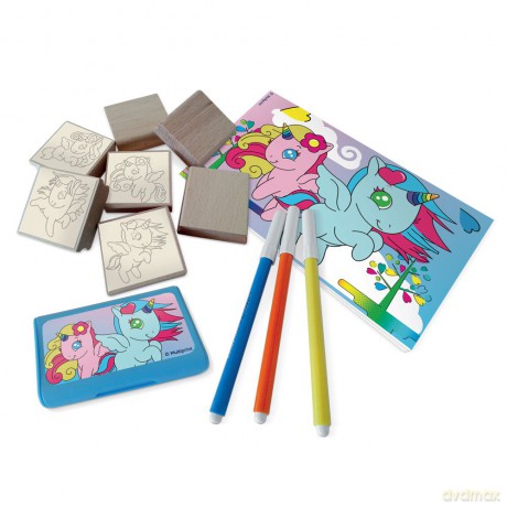Multiprint Set Di Timbri Per Colorare E Disegnare, 7978