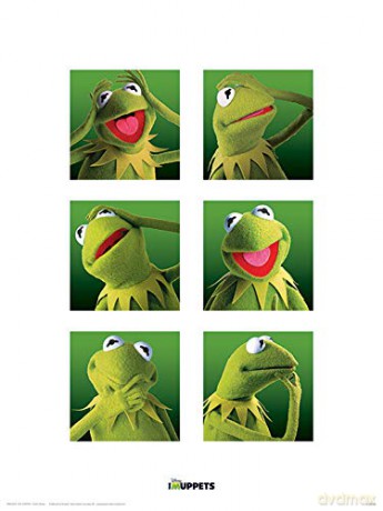 Muppets (The) - Kermit Boxes (Poster 40x30 Cm)