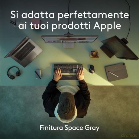 Mx Keys S For Mac - Space Grey Ita