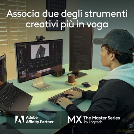 Mx Keys S For Mac - Space Grey Ita