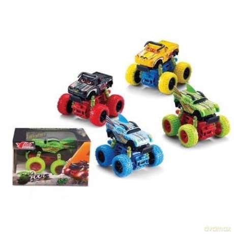 My 66: Monster Car Cross Country Animals 1:34 4x4 Frizione