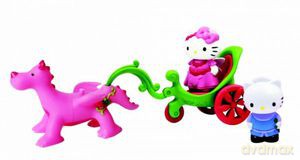 Hello Kitty Rydwan i różowy smok [ZABAWKA]