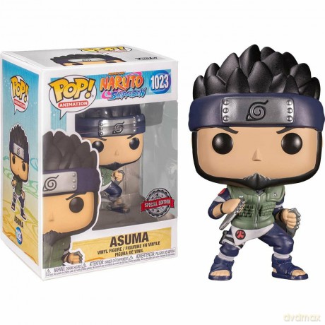 Naruto Pop! Animation Vinyl Figur Asuma (Mt) 9 Cm