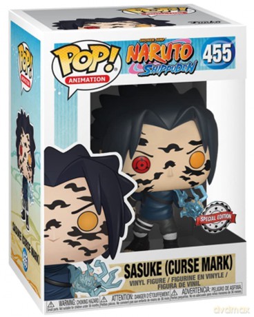 Naruto Shippuden: Funko Pop! Animation - Sasuke (Curse Mark) (Ltd) (Vinyl Figure 455)
