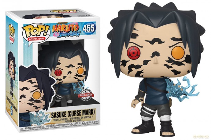 Naruto Shippuden: Funko Pop! Animation - Sasuke (Curse Mark) (Ltd) (Vinyl Figure 455)