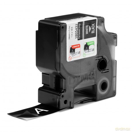 Nastro 24mmx 5 5m Vinile Bi/Ne