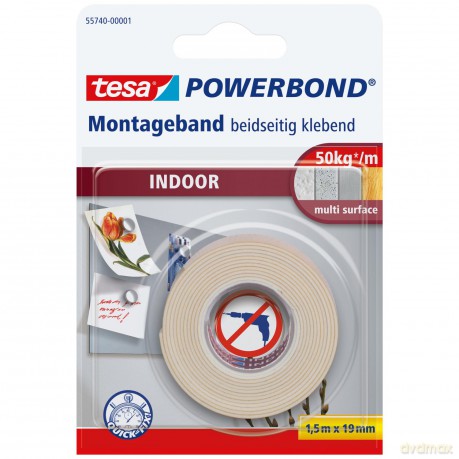 Nastro Biad 19mmx1 5m Bianco