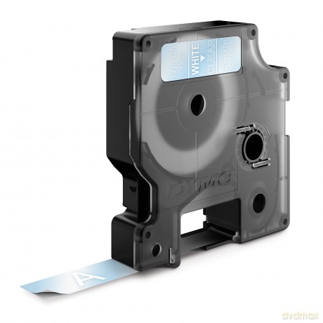 Nastro D1 12mmx7m Bia/Trasp