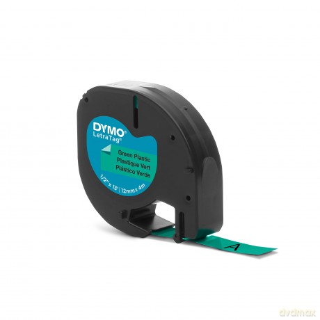 Nastro Letratag 12mmx4m Verde