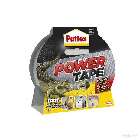 Nastro Power Tape Grigio 50mmx25m