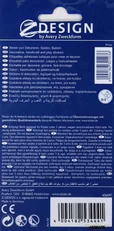 Naklejki na błyszczącym papierze - delfiny [ZABAWKA]