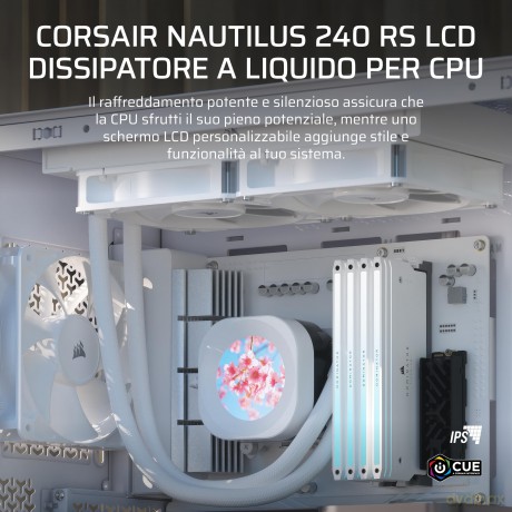Nautilus 240 Lcd W Liquid Cooler