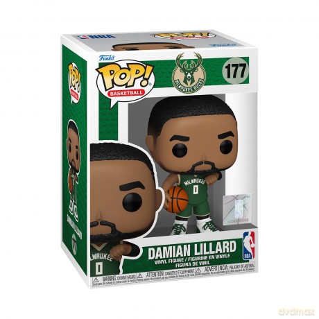 Nba: Funko Pop! Basketball - Bucks - Damian Lillard (Vinyl Figure 177)