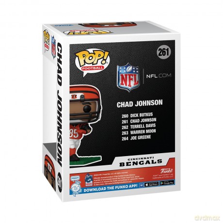 Nfl: Legends Pop! Sports Vinyl Figur Bengals- Chad