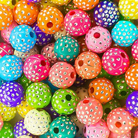 Nice: Abc - Candy Beads - Barattolo Perline Colorate (Assortimento)