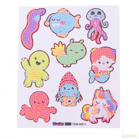 Nice: Diamantiny - Deco Stickers Fluo